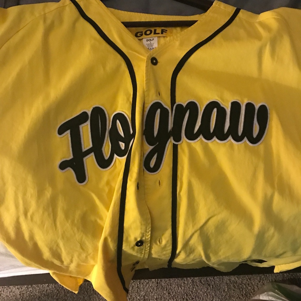 Golf wang baseball button up